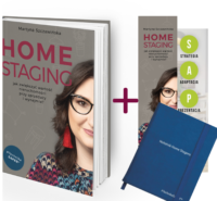 Książka HOME STAGING jak zwiększyć wartość nieruchomości przy sprzedaży i wynajmie? #TechnikaSAPER™ + gratisy